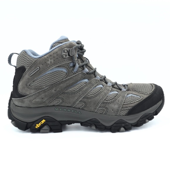 Merrell Moab 3 Mid Women’s 8.5 Waterproof Hiking Boots Granite Outdoor J500162 - Picture 5 of 10